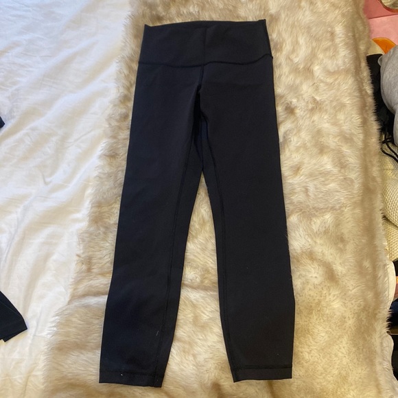 Lululemon 3/4 leggings black - Picture 1 of 2